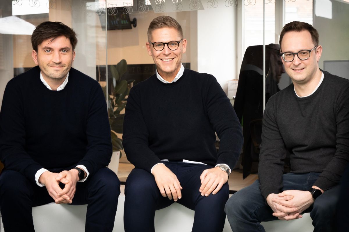 The three Storebox founders (LTR): Ferdinand Dietrich (CCO); Johannes Braith (CEO); Christoph Sandraschitz (CTO)