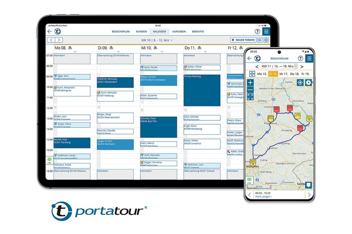 Die portatour App