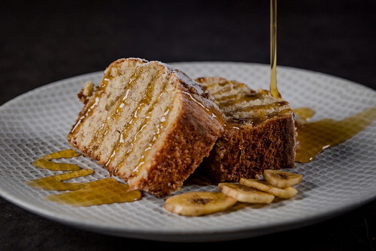 Bananenkuchen/Bananenbrot. Ideal um Bananen zu verarbeiten, die nicht mehr ganz so gut ausseheN.