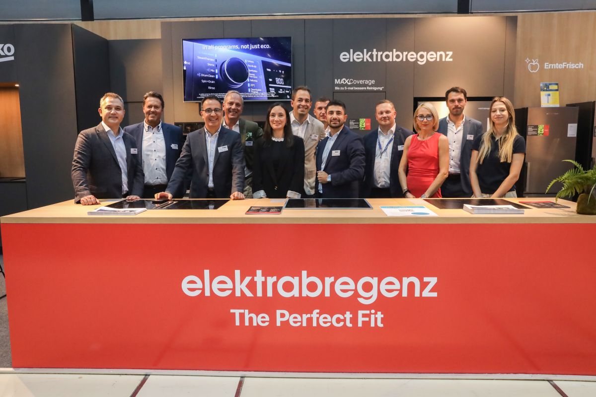 Das Team der Beko Austria AG bei den Elektrofachhandelstagen