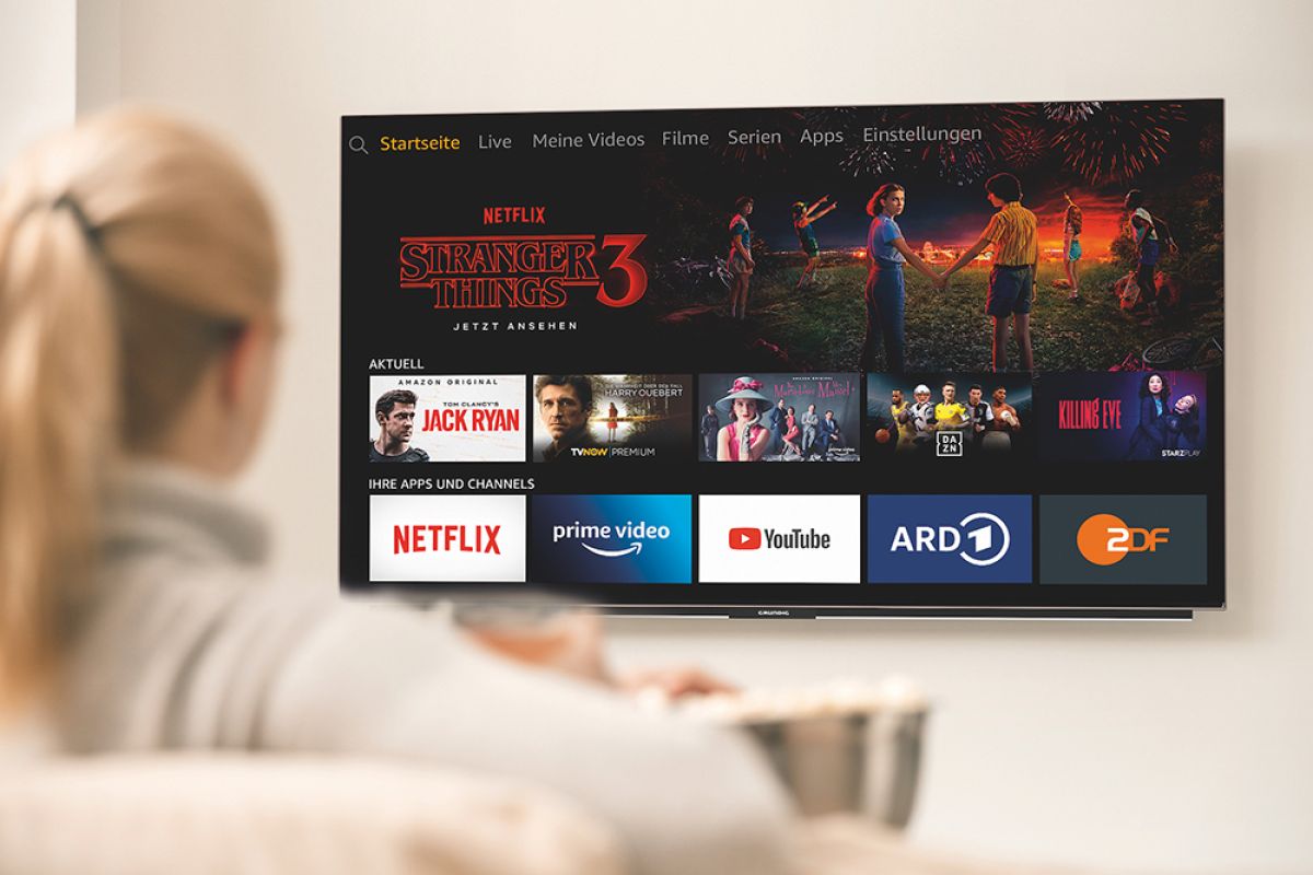 Mit der Grundig OLED – Fire TV Edition mit Amazon Alexa Hands-Free Sprachsteuerung wird das TV-Erlebnis zum Highlight.